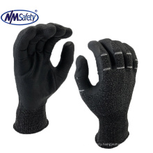 NMSAFETY U2 touch screen new technology nitrile hand protection work gloves